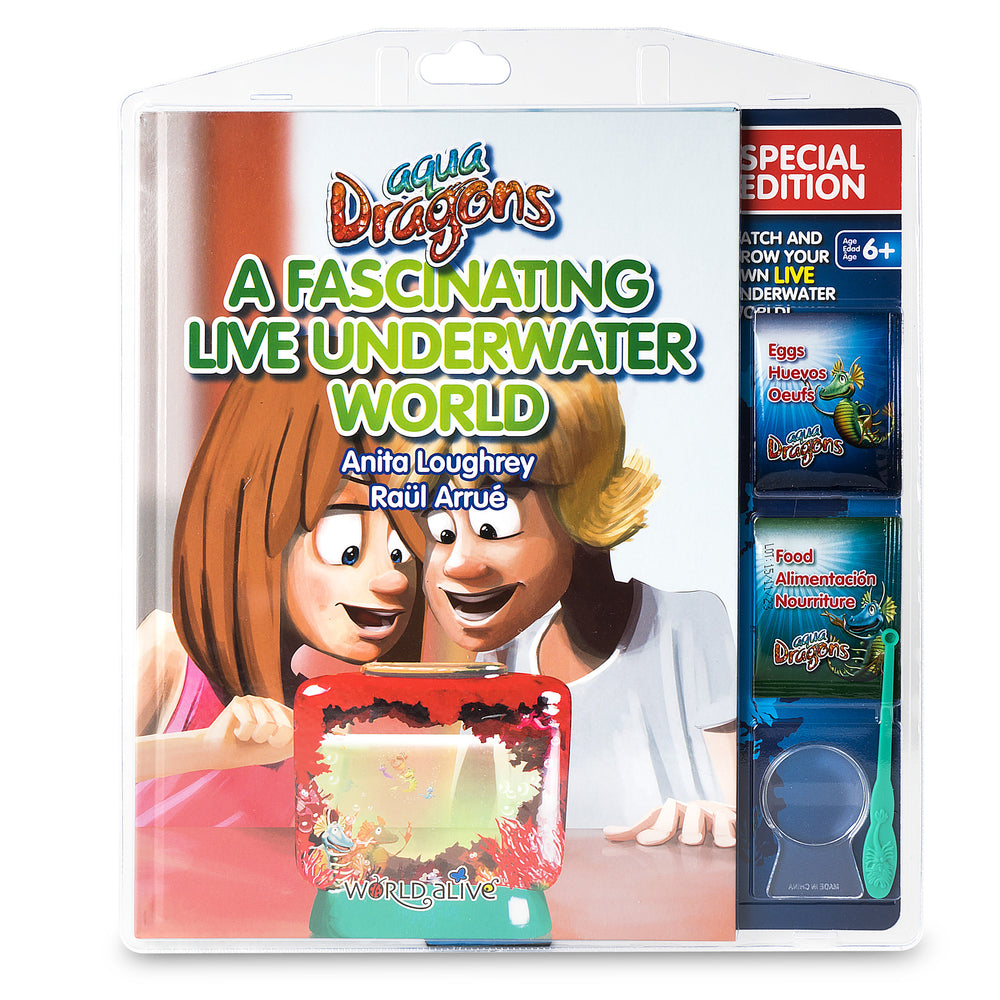 Libro + Kit Aqua Dragons Edición Especial: Un Fascinante Mundo Submarino
